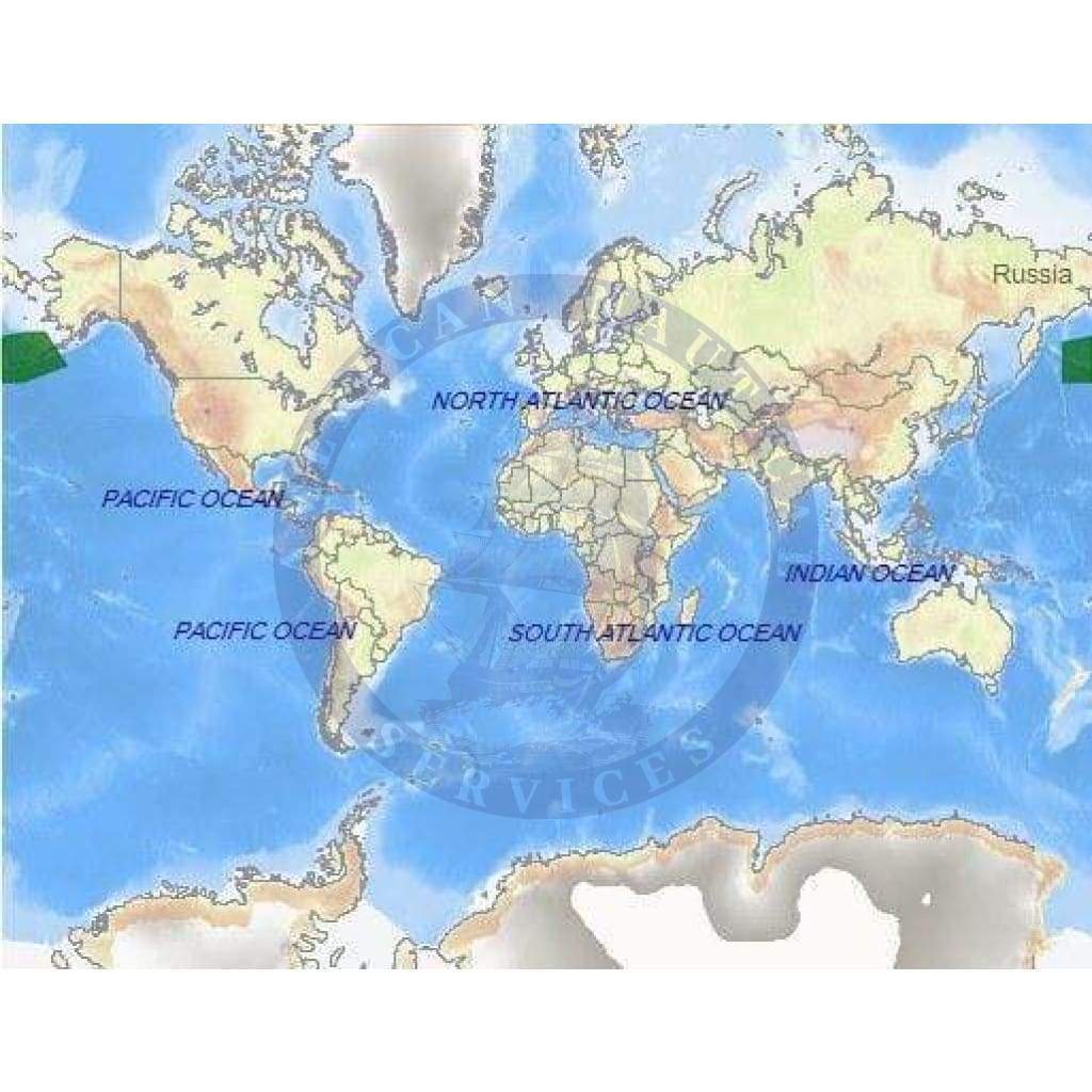 C-Map Max-N+ Chart NA-Y962: Unimak Pass To Attu Island (Update)