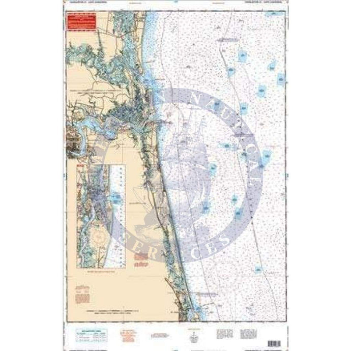 Charleston Light – Cape Canaveral Navigation Chart 36