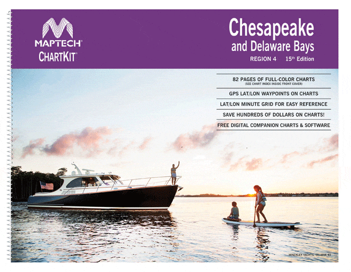 ChartKit Region 4: Chesapeake and Delaware Bays, 15th Edition