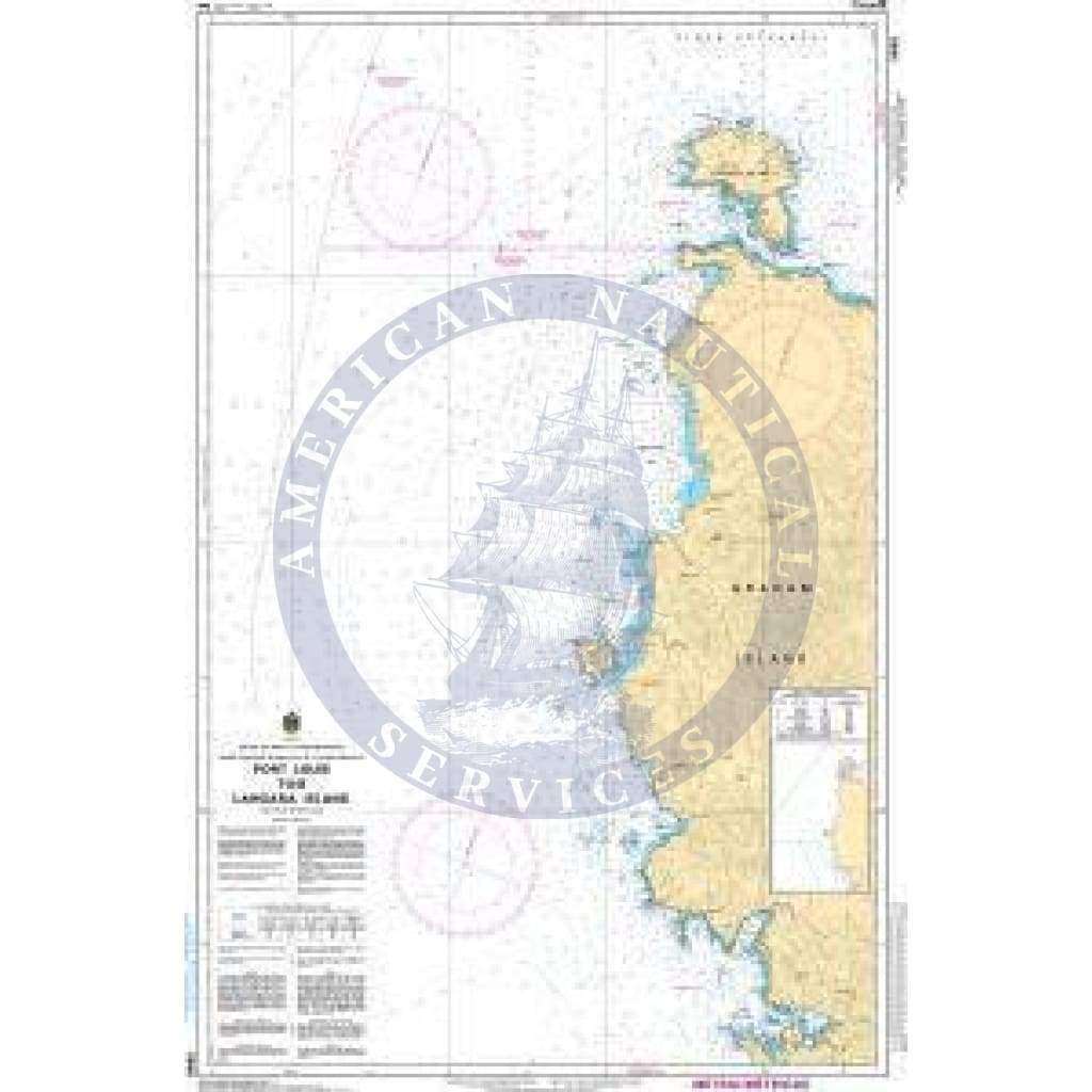 CHS Nautical Chart 3868: Port Louis to/à Langara Island