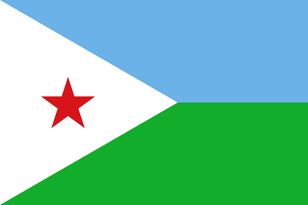 Djibouti Country Flag