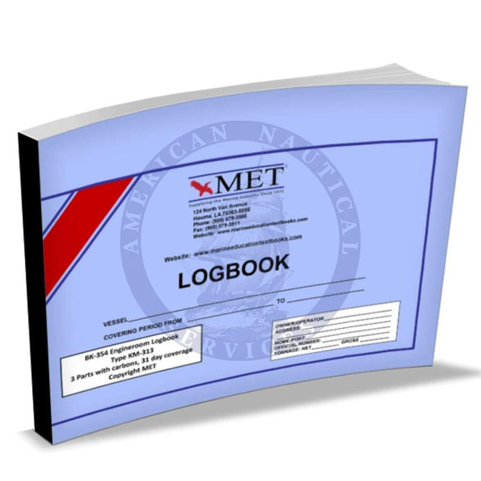 Engineroom Logbook KM-313 (BK-354)