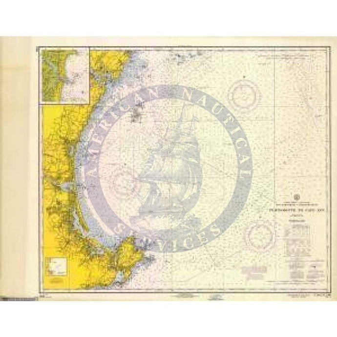 Historical Nautical Chart 1206-07-1967: MA, Portsmouth to Cape Ann Year 1967