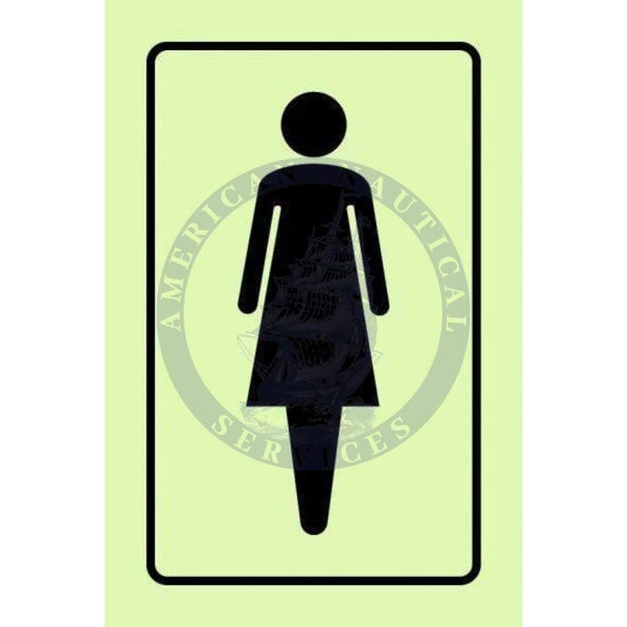 Marine Departmental Sign: Female Symbol