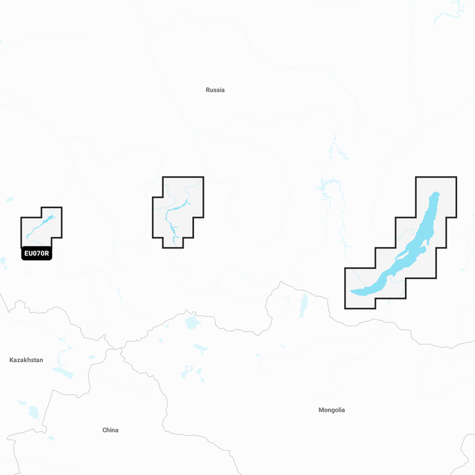 Navionics+ Chart EU070R: Russia, Lakes & Rivers