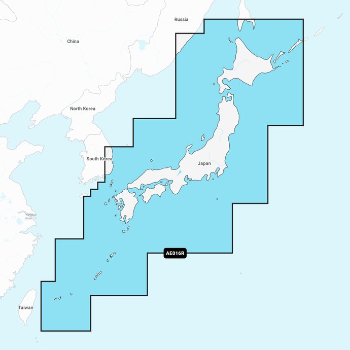 Navionics Platinum+ Chart AE016R: Japan