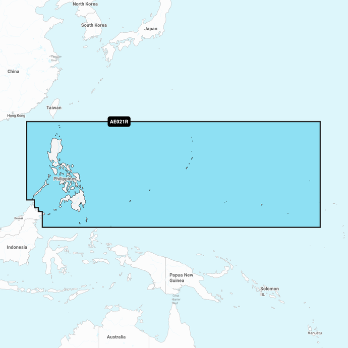 Navionics Platinum+ Chart AE021R: Philippines