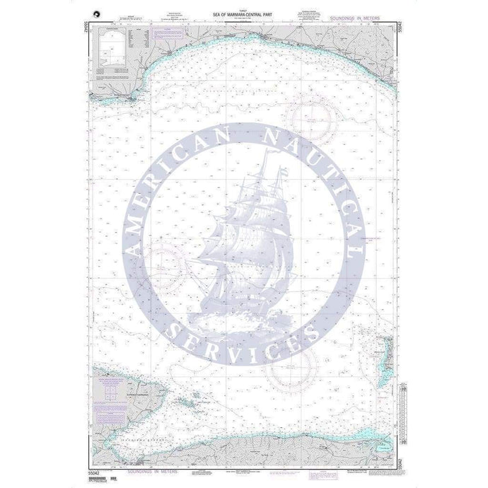 NGA Chart 55042: Sea of Marmara-Central Part