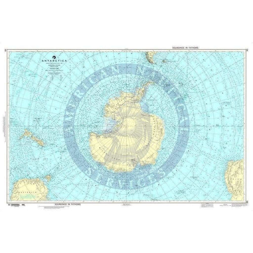 NGA Chart 90: Antarctica - Amnautical