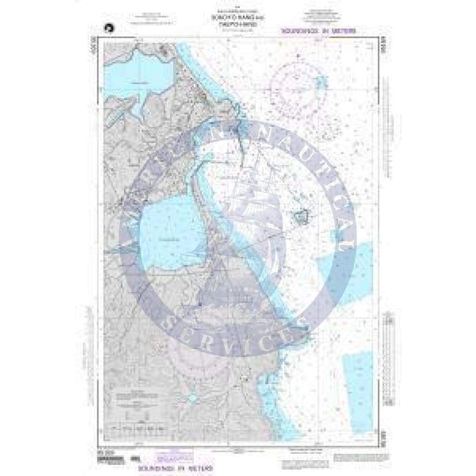 NGA Chart 95169: Sokch'o-hang and Taep'o-hang