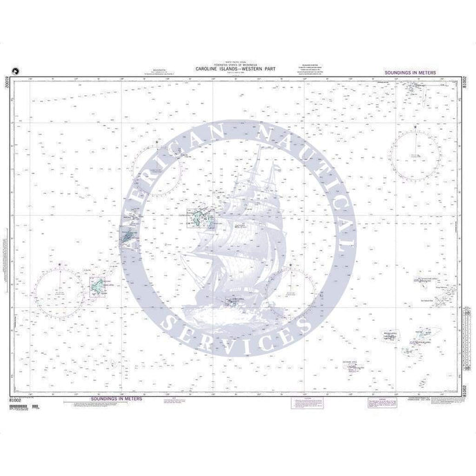 NGA Nautical Chart 81002: Caroline Islands-Westem Part (OMEGA)