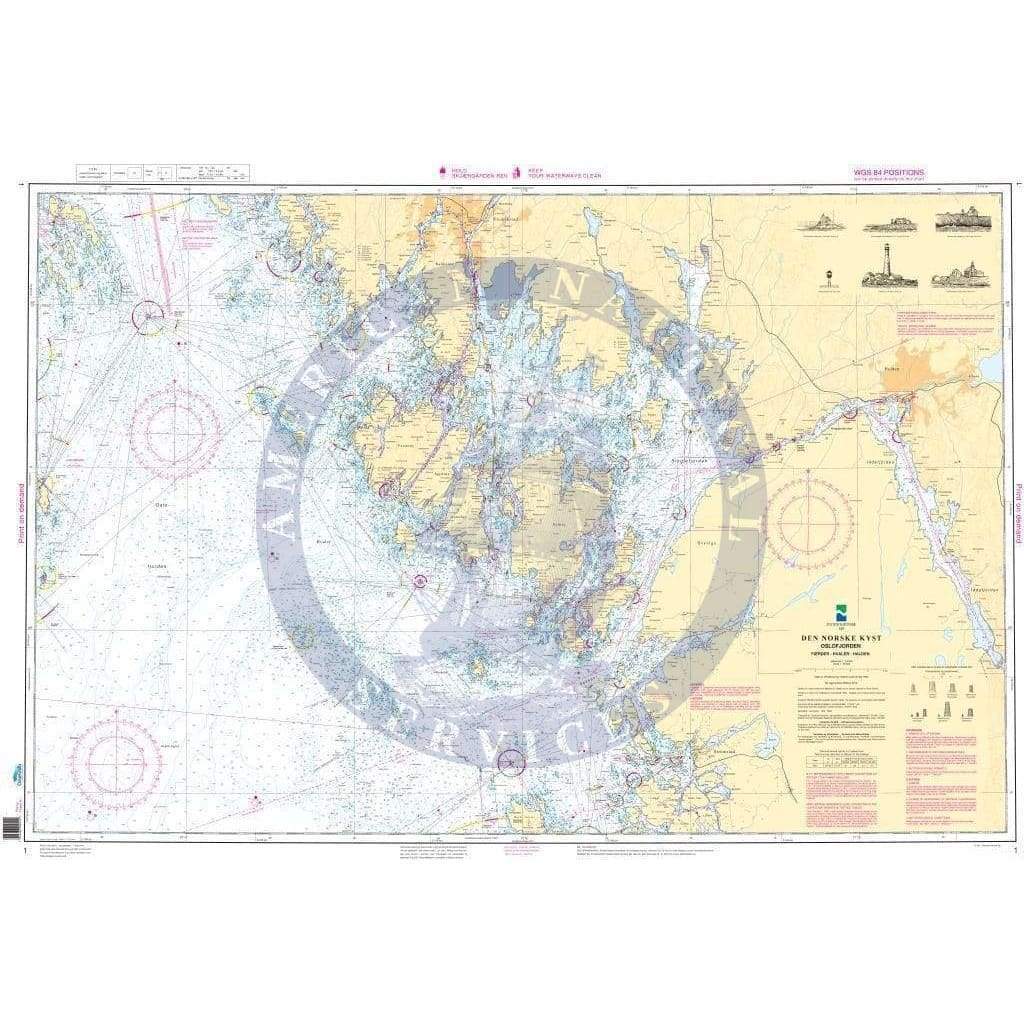 Explore Norwegian Hydrographic Service Charts - Amnautical