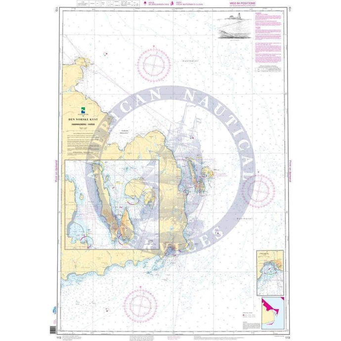 NHS Chart 113: Hamningberg - Vardø