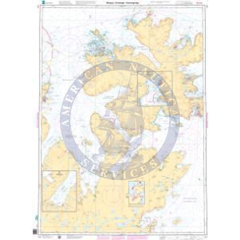 NHS Nautical Chart NHS103: Måsøya - Nordkapp - Honningsvåg