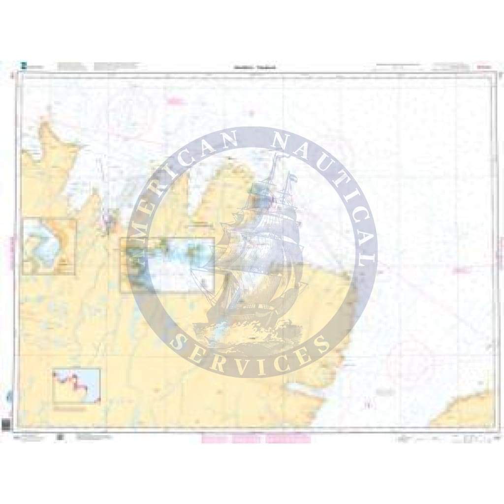 NHS Nautical Chart NHS109: Nordkinn - Tanahorn