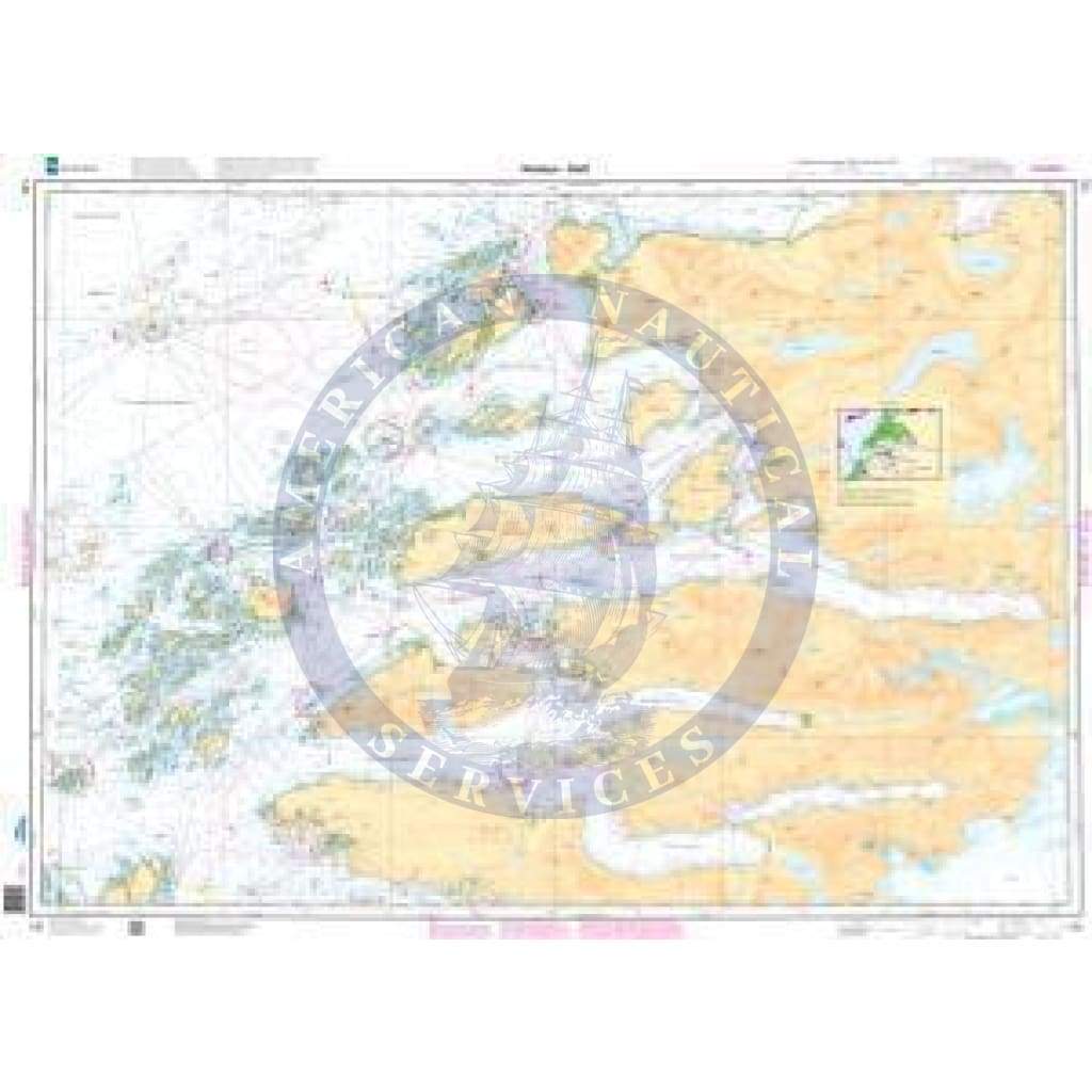 NHS Nautical Chart NHS135: Rødøya - Støtt