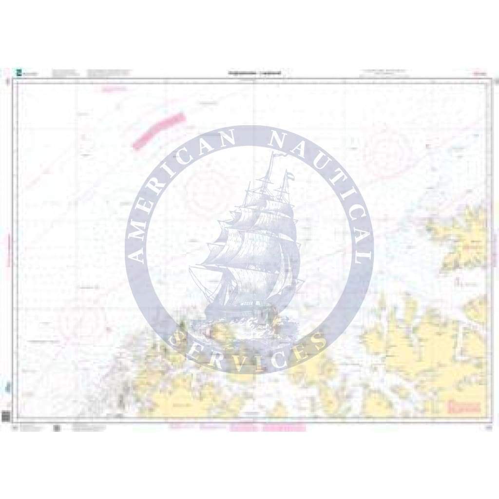 NHS Nautical Chart NHS322: Fugløybanken - Lopphavet