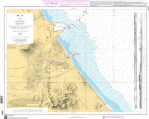 SHOM Chart 4241: Gabès  - Ancienne Tacape