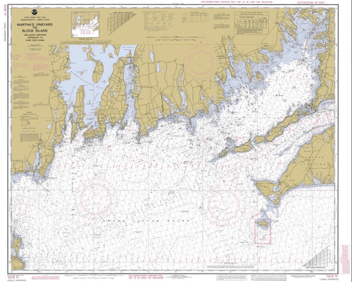 Training Chart 1210: Martha's Vineyard To Block Island