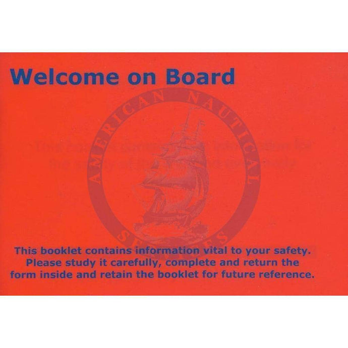 Welcome-On-Board Booklet (Pack of 10)